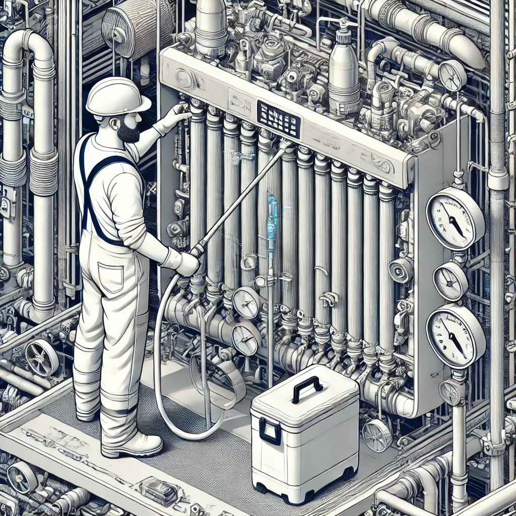 Безразборная промывка теплообменников