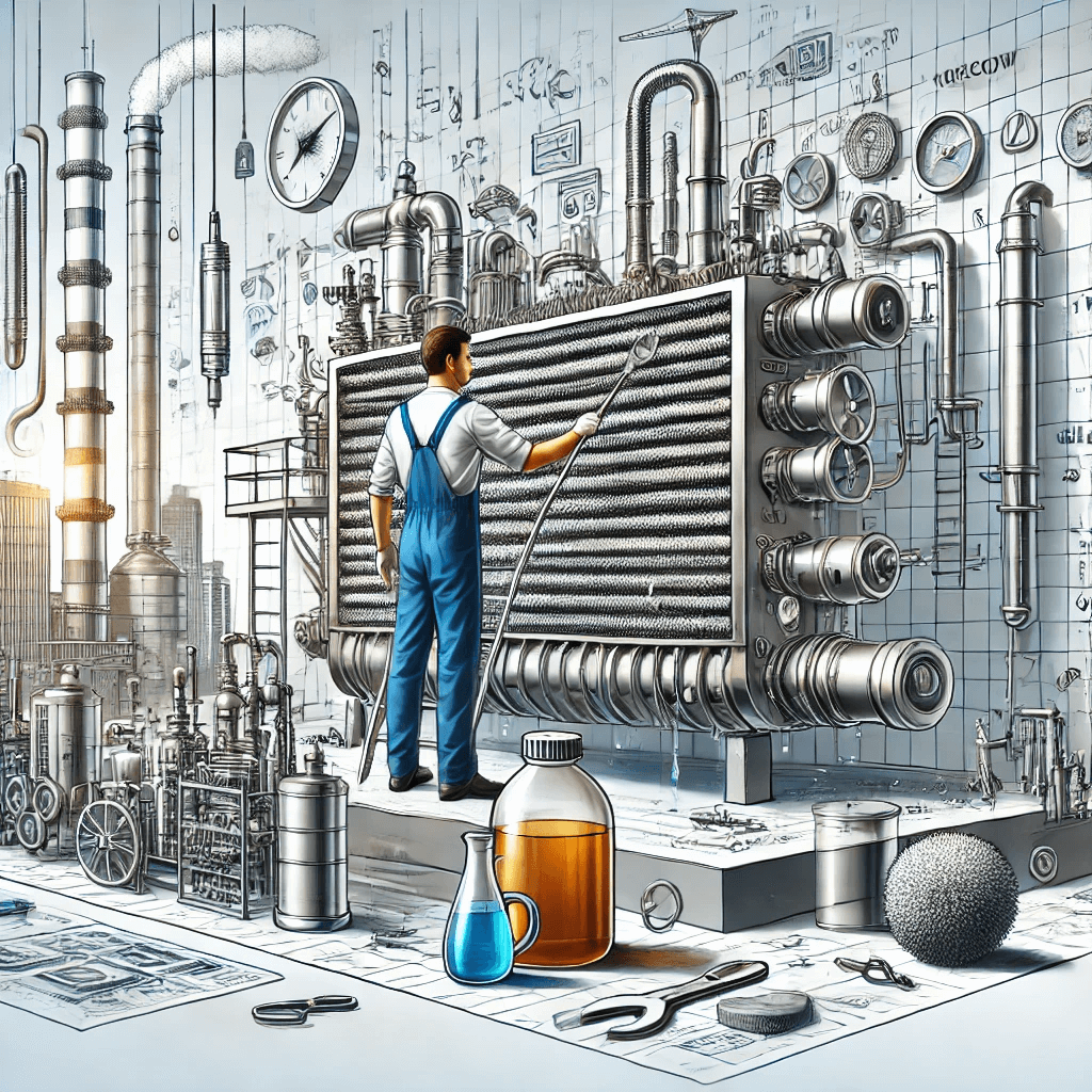 Разборная промывка теплообменников