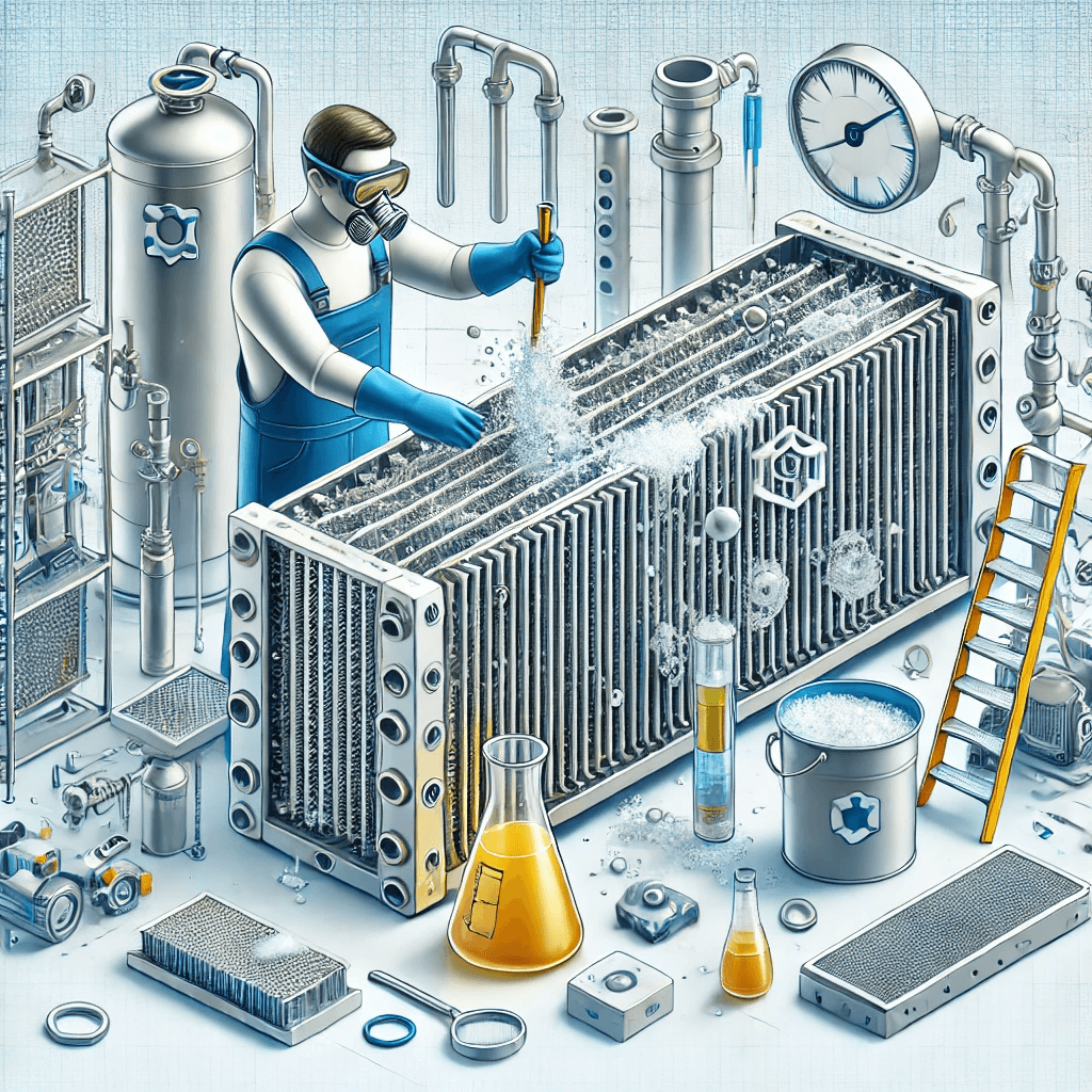 Промывка теплообменников в Москве