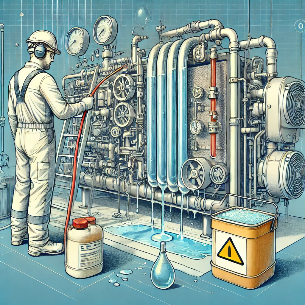 Сколько стоит замена теплоносителя